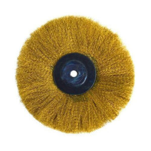 CIRCULAR BRASS BRISTLES BRUSH