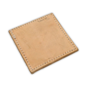 Jeweler Leather Pad Size 4 x 4 square, 14 thickness