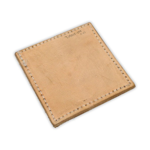 Jeweler Leather Pad Size 4 x 4 square, 14 thickness