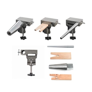 Multi Utility Bench Pin Combo Set with Ring Mandrel 1-15 Oval Bracelet Mandrel With Tang