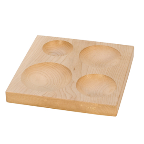 Wood Shaping Block size- 8 ¼ x 8 ¼ ” x 1” impression 2.1/2 , 3 , 3.1/2, 4